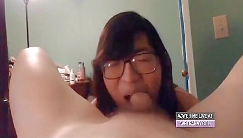 Milao asian model gets wet gaugeed