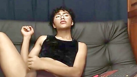 Hot lesbian sex and strap-on