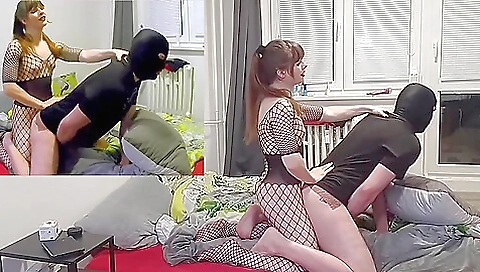 Horny tranny fucks her boyfriend's tight asshole